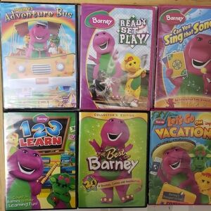 Barney 6 DVD Bundle
